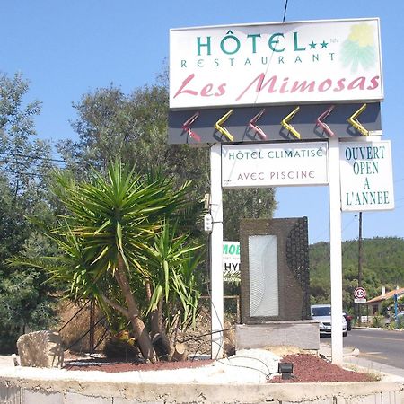 Hôtel Les Mimosas Bormes-les-Mimosas Exterior foto