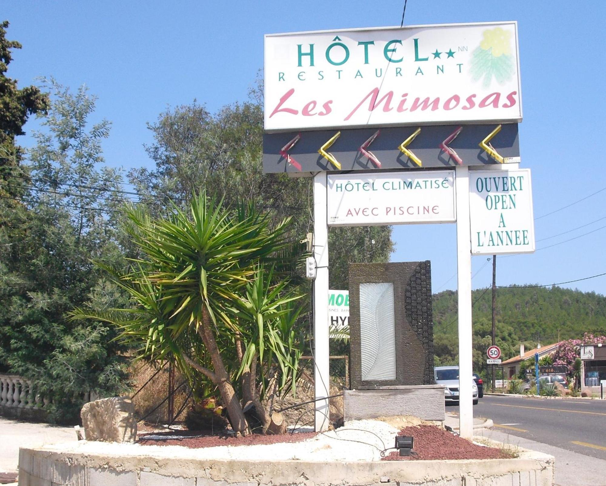Hôtel Les Mimosas Bormes-les-Mimosas Exterior foto