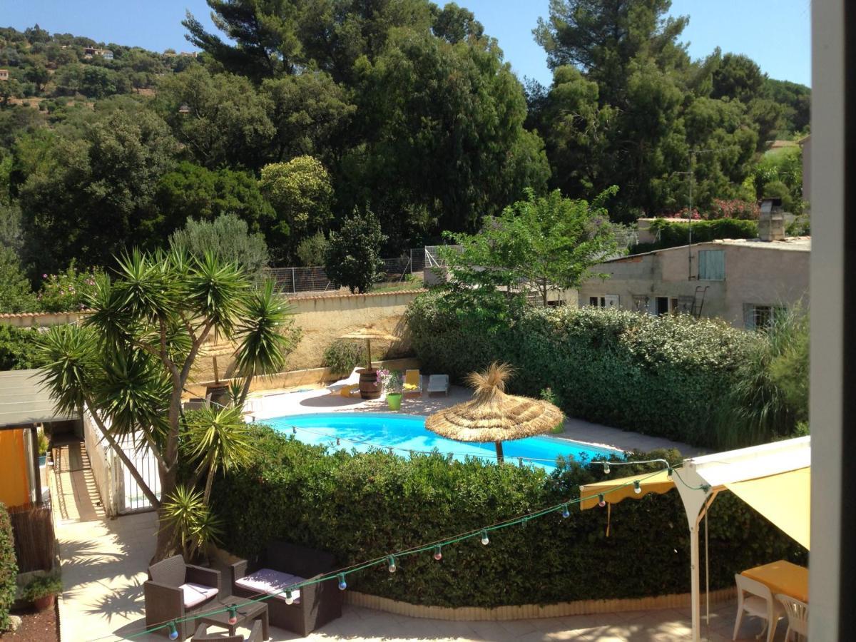 Hôtel Les Mimosas Bormes-les-Mimosas Exterior foto
